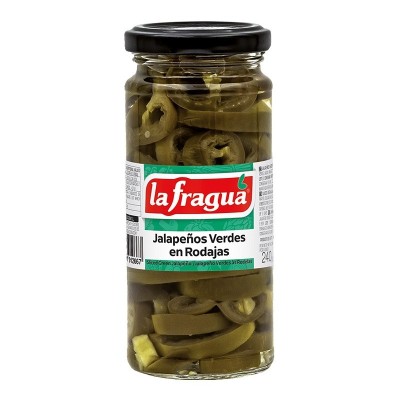 La Fragua Jalapeños Verde en Rodajas 240G
