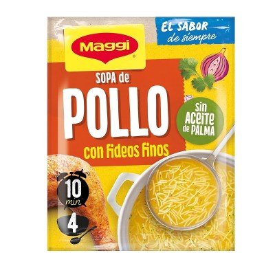 Maggi Sopa Pollo Con Fideo 82G