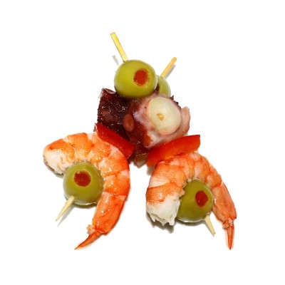 Alsual Banderilla Pulpo y Langostinos 20U