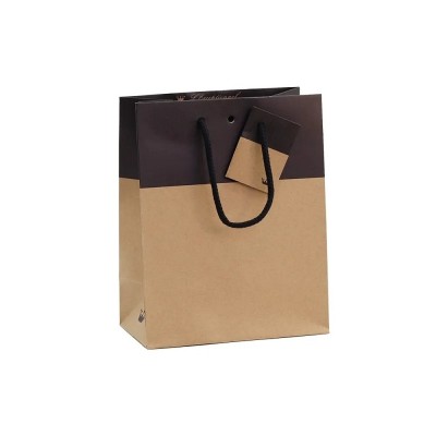 Retif Bolsa Lujo Asa Algodón Negro/Oro 18x10x22,7CM