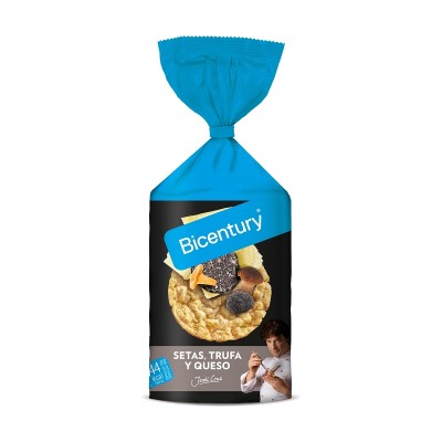 Bicentury Tortitas Setas, Trufa y Queso 123,5G