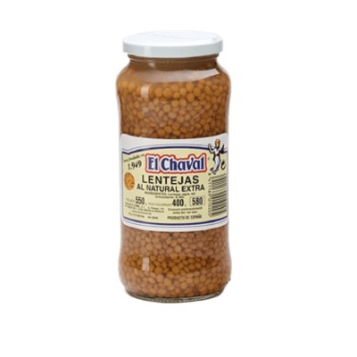 El Chaval Lentejas al Natural 540G