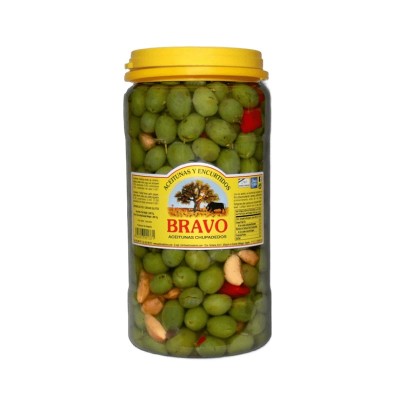 Bravo Aceitunas Chupadedos Bote 1,8KG