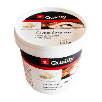 Quality Queso Crema Cubo 1,5KG