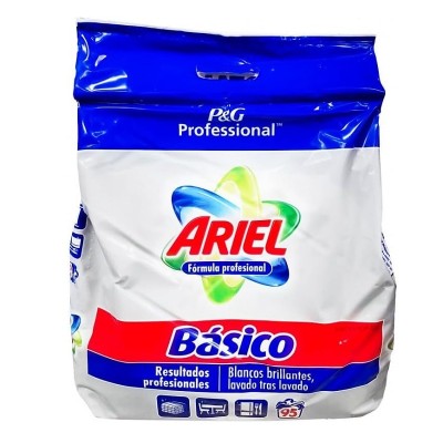 Ariel Detergente Básico Profesional en Polvo 95 Dosis