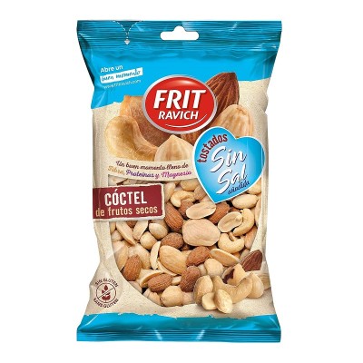 Frit Ravich Cóctel Frutos Secos Tostados Sin Sal 110G
