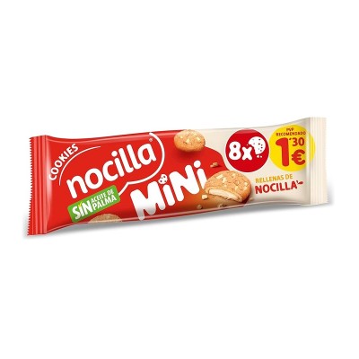 Nocilla Mini Cookies Blanca 64G