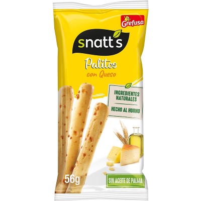 Snatt's Palitos Con Queso 56G