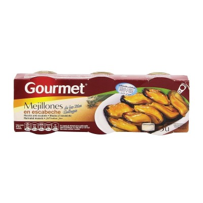 Gourmet Mejillón en Escabeche 129G 3U