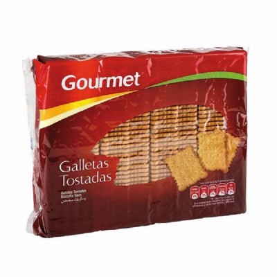 Gourmet Galleta Tostada 200G x 4 Pack