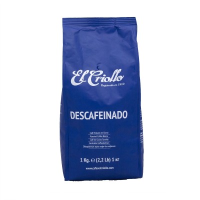 Criollo Café Descafeinado en Grano 1KG