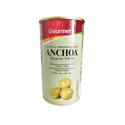 Gourmet Aceituna Rellena de Anchoa 350G