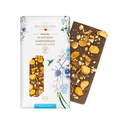 Belenguer Chocolate Con Leche y Almendra Garrapiñada