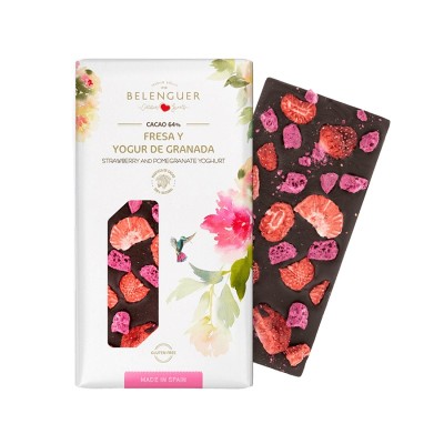 Belenguer Choco Negro con Granada, Fresa y Yogur