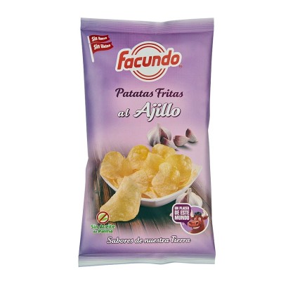 Facundo Patatas Fritas Al Ajillo 55G