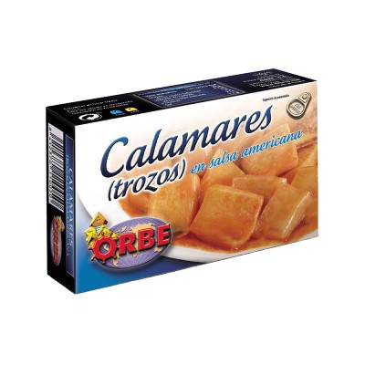 Orbe Calamar en Salsa Americana 68G