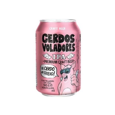 Cerdos Voladores IPA Lata 33CL