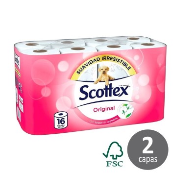 Scottex Papel Higiénico 16U