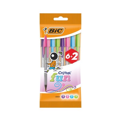 BIC Cristal Fun 6+2