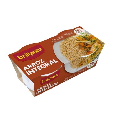 Brillante Arroz Integral 2x125G