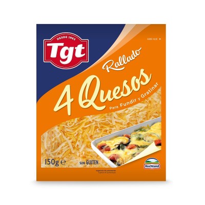 TGT Queso Rallado 4 Quesos 150G