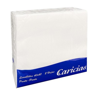 Caricias Servilleta Celulosa 40x40 50U