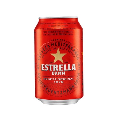 Estrella Damm Lata 33CL