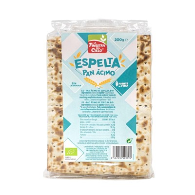 Finestra Pan Ácimo de Espelta 200G Bio