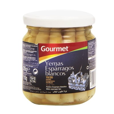 Gourmet Espárrago Yemas Frasco 110G