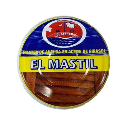 El Mástil Filete de Anchoa en Aceite de Girasol 1KG