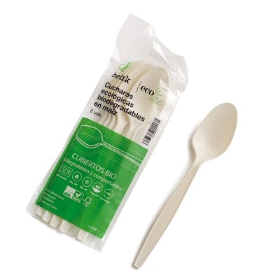 Betik Cucharas Bio Maíz 6U