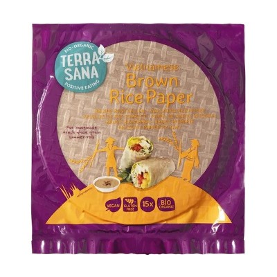 Terrasana Papel Arroz Integral Vietnamita 150G Bio