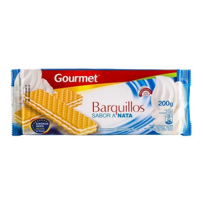 Gourmet Galleta Barquillo Nata 200G