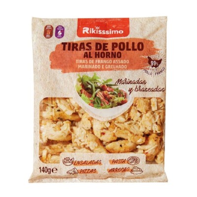 Rikissimo Tiras de Pollo al Horno 140G