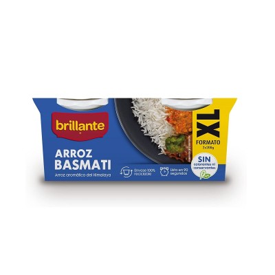 Brillante Arroz Basmati 2x200G