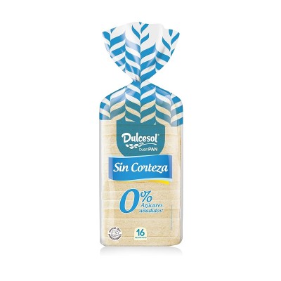 Dulcesol Pan de Molde Sin Corteza 460G