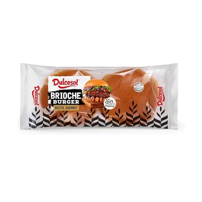 Dulcesol Burger Brioche 4U 340G