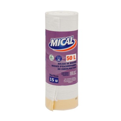 Mical Bolsas Basura 70x75 50L 15U