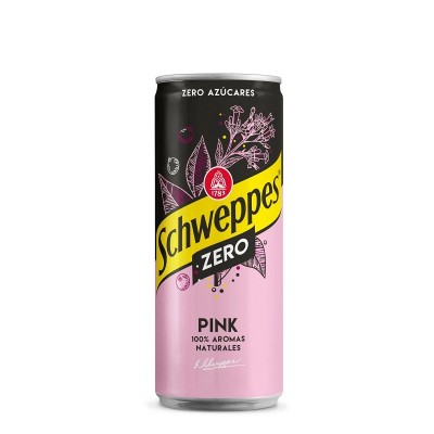 Schweppes Pink Zero Lata 33CL