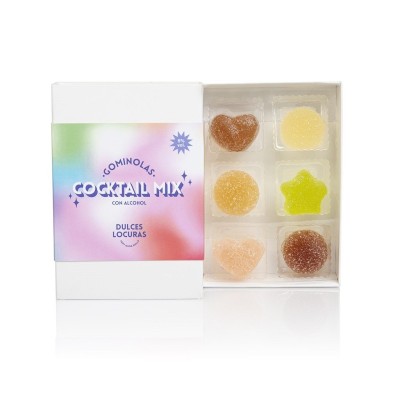 Dulces Locuras Gominolas Cocktail Mix Con Alcohol 55G
