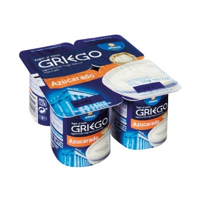Alteza Yogur Griego Natural Azucarado 4U