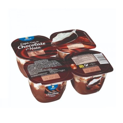 Alteza Postre Chocolate y Nata 4U