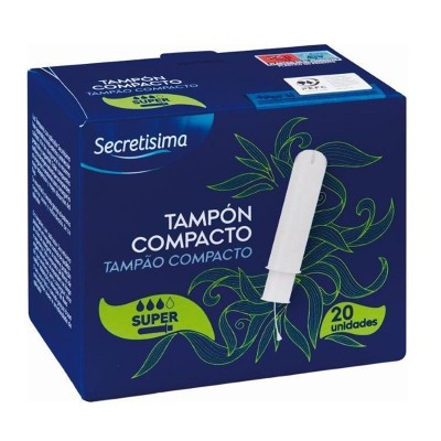 Secretísima Tampón Con Aplicador Super 20U