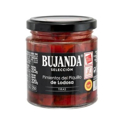 Bujanda Pimiento Piquillo Entero Extra 260G