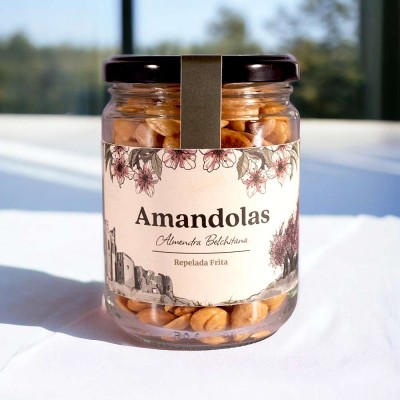 Amandolas Almendra Belchitana Repelada Frita Frasco 250G