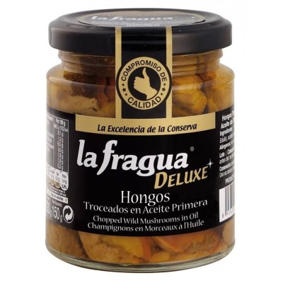 La Fragua Hongos Trozos en Aceite de Oliva 180G
