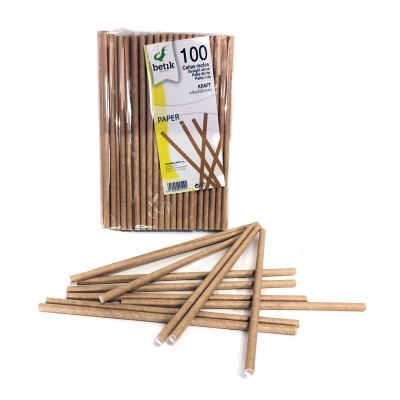 Caña Papel Kraft 100U