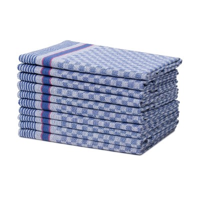 Quality Paño Azul y Blanco 50x100CM 10U