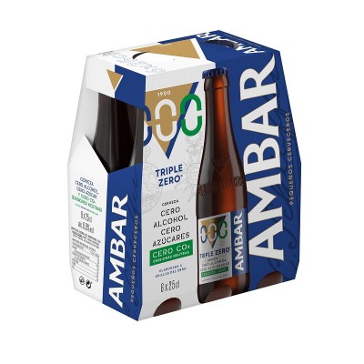 Ambar Triple Zero Pack 6Bt 25CL