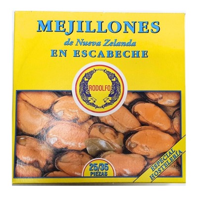 Rodolfo Mejillón en Escabeche 20/25U 550G